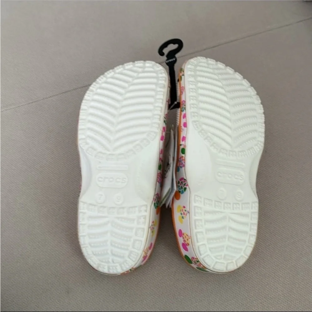 DISNEY X CROCS VAULT COLLECTION DISNEYWORLD FLORIDA WHITE NWT SIZE M7 W9 - Picture 8 of 12